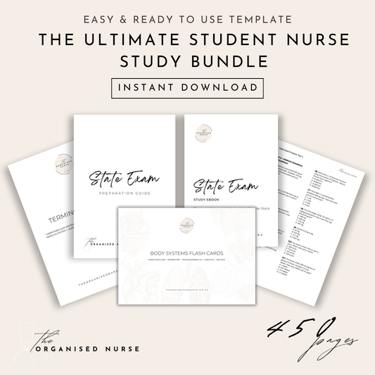 The Ultimate Student Nurse Study Bundle