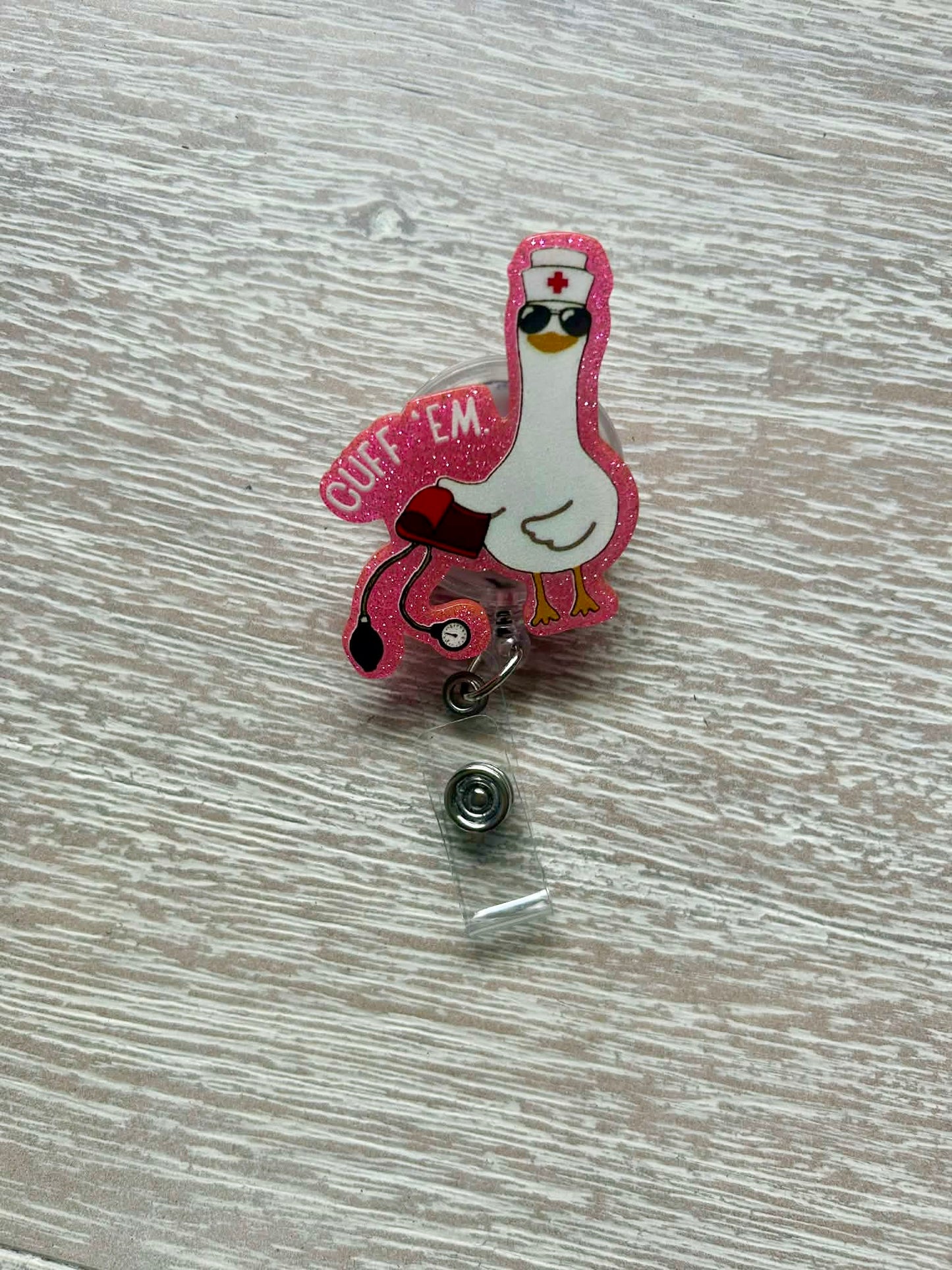 Badge Reel - Cuff 'Em