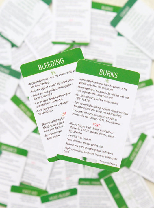 First Aid - Bleeding & Burns