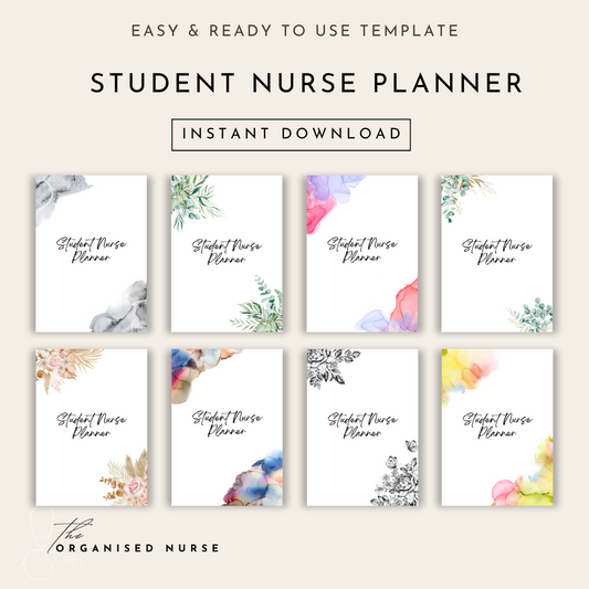 Student Nurse Planner - Digital Download