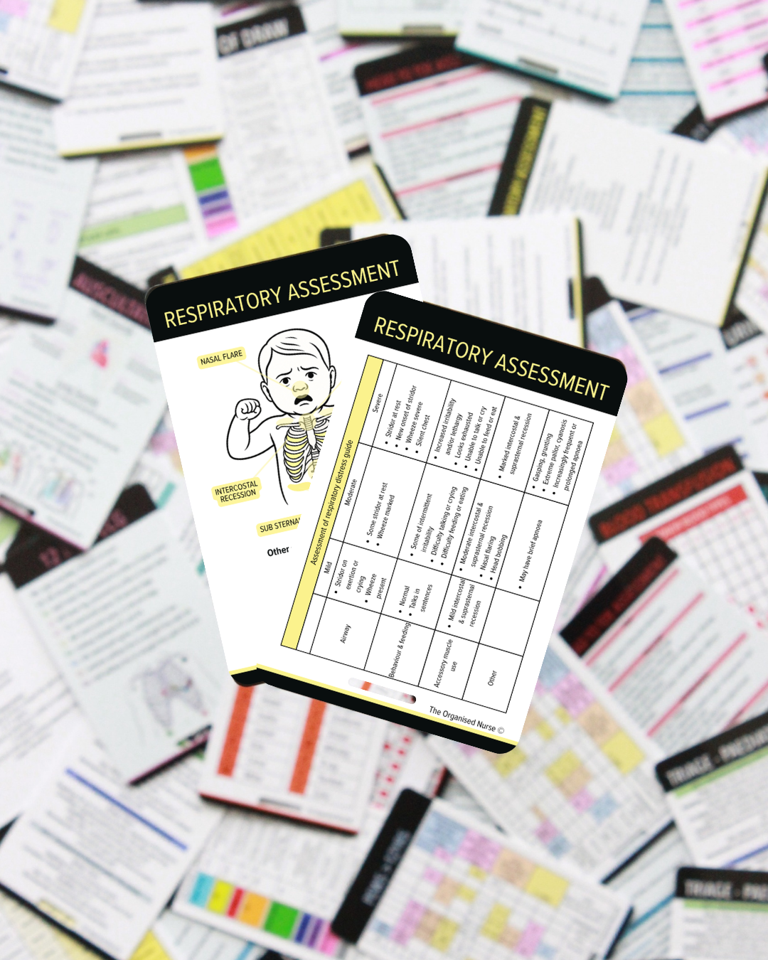 Paediatric Respiratory Assessment Reference Card