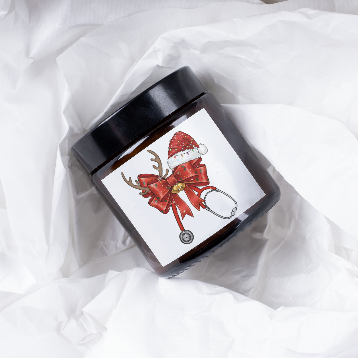 Christmas Candle Label - 1