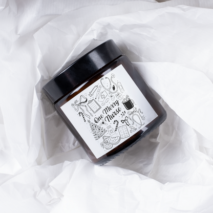 Christmas Candle Label - 2