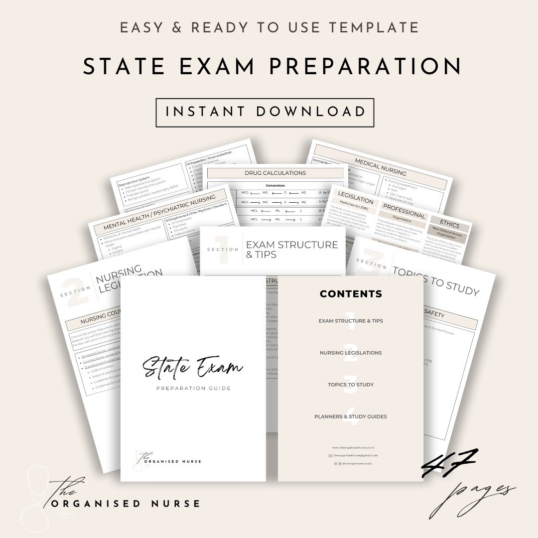 State Exam Preparation Guide