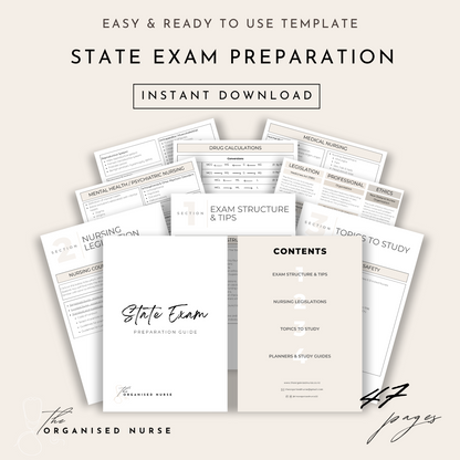 State Exam Preparation Guide