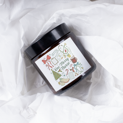 Christmas Candle Label - 3