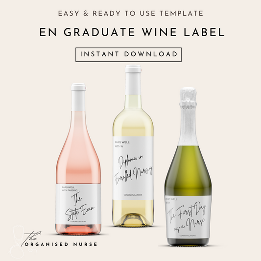 EN Graduation Wine Label Bundle