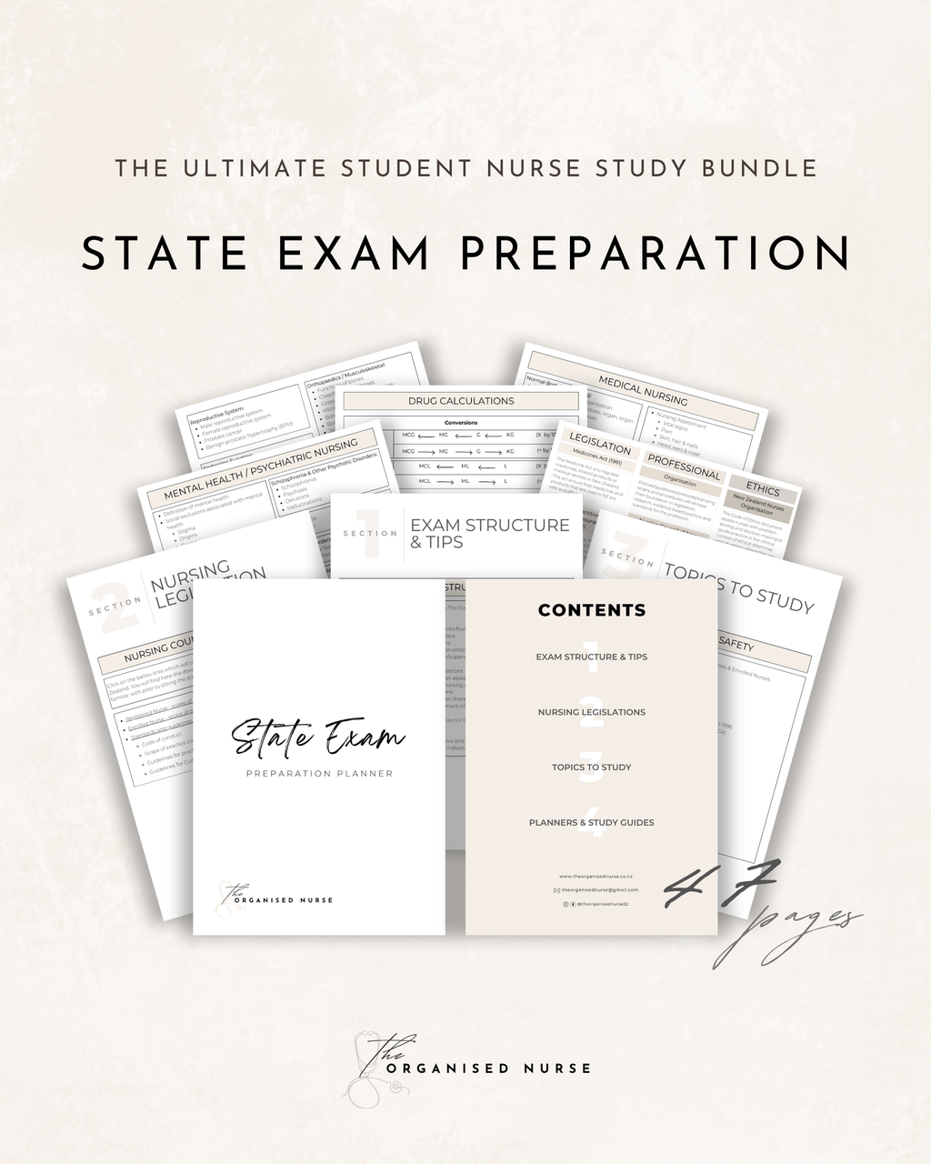 Ultimate State Exam Study Bundle for Nursing Students