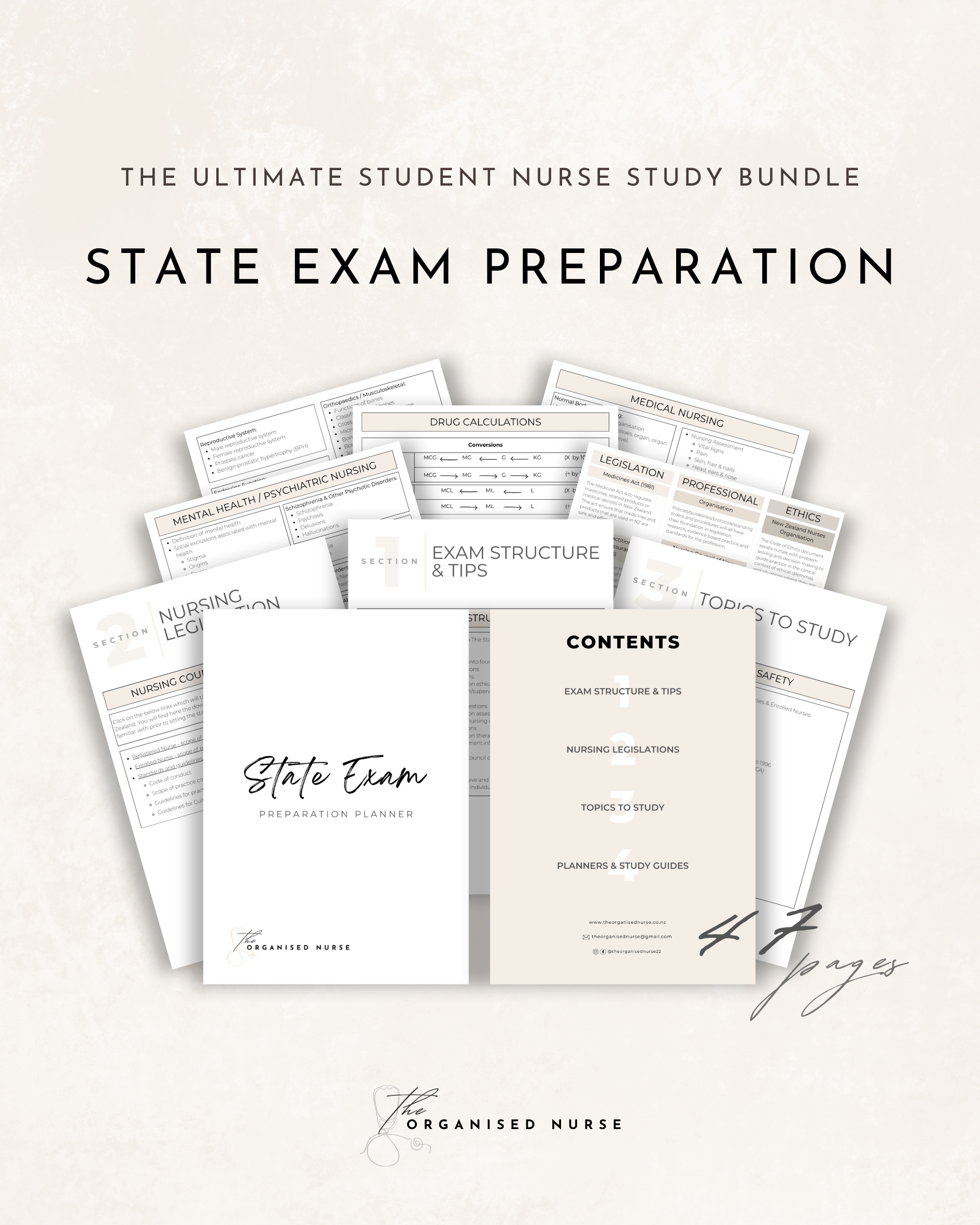 Ultimate State Exam Study Bundle for Nursing Students
