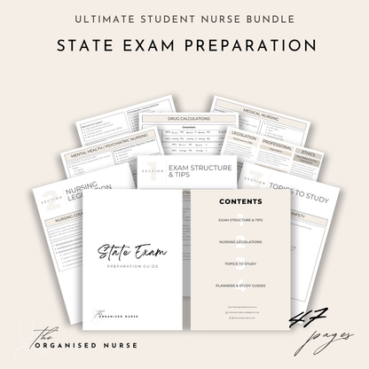 The Ultimate Student Nurse Study Bundle