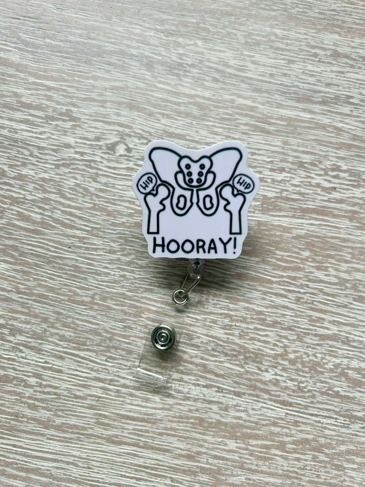 Badge Reel - Hip Hip Hooray