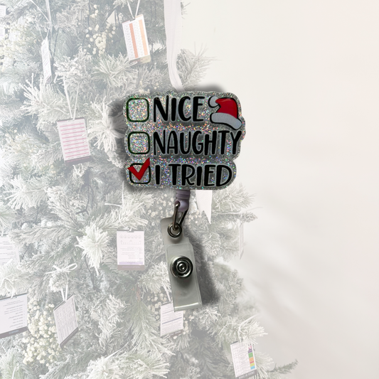 Christmas Badge Reel - 6