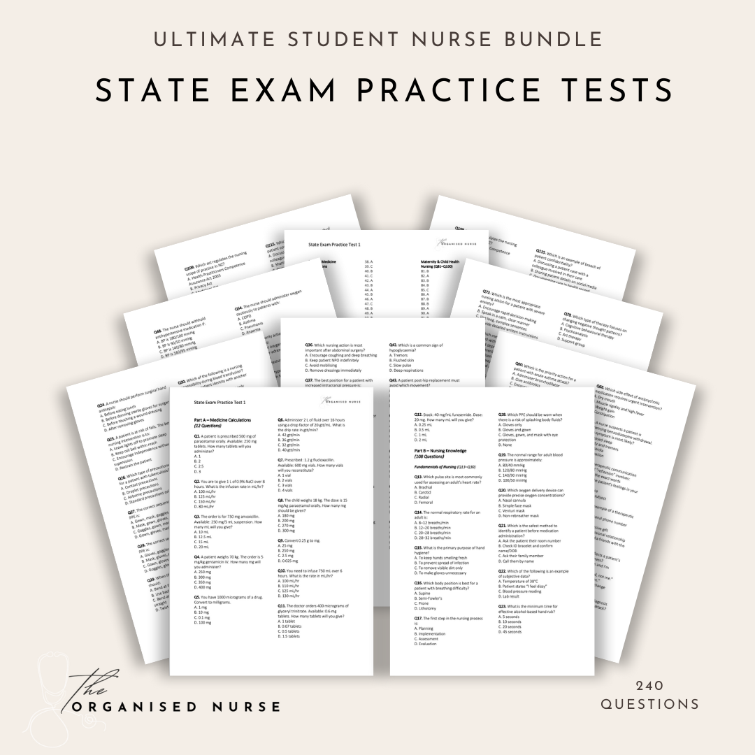 The Ultimate Student Nurse Study Bundle