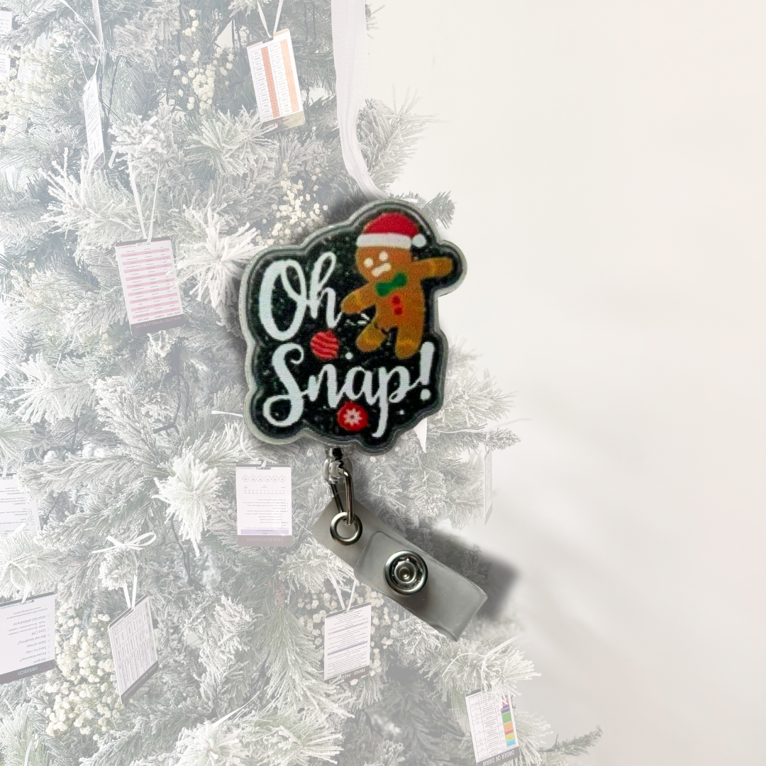 Christmas Badge Reel - 7