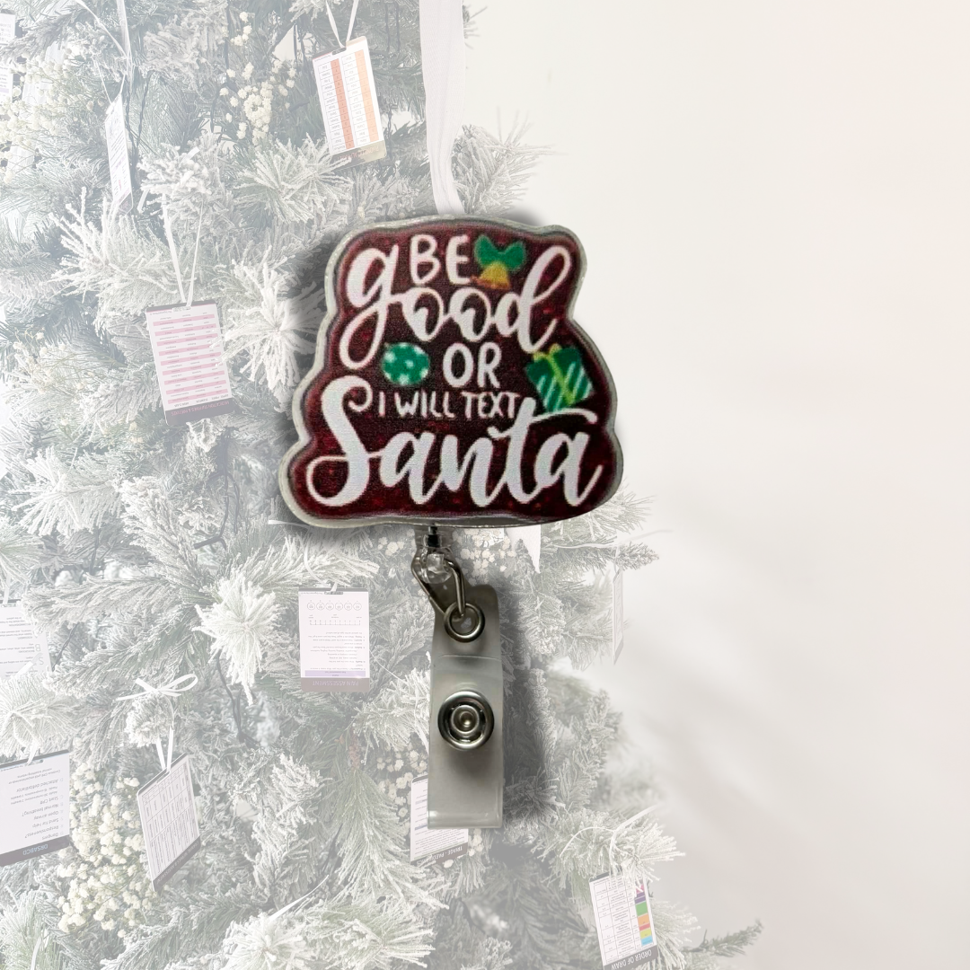 Christmas Badge Reel - 8