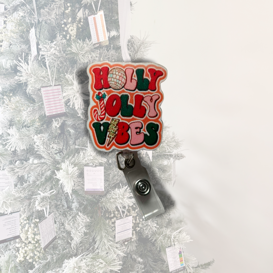 Christmas Badge Reel - 9