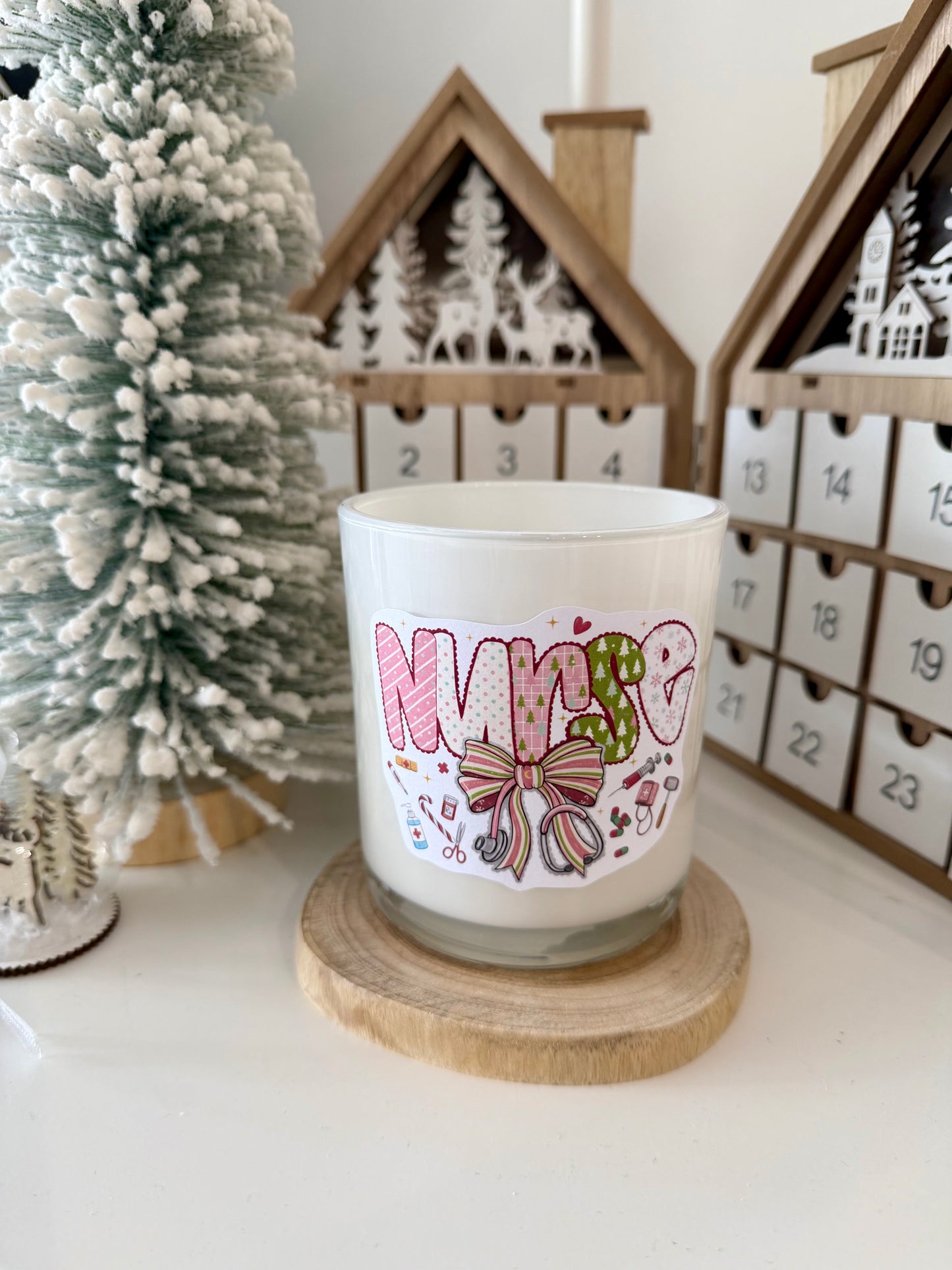 Christmas Candle Label Bundle