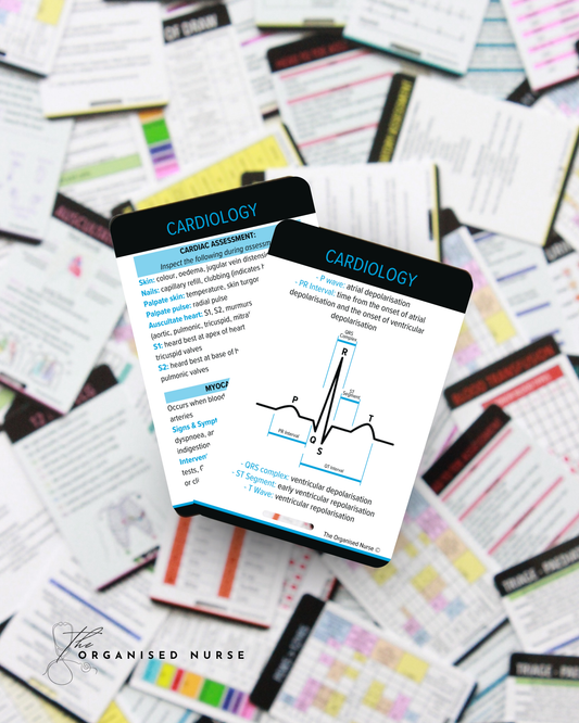 Cardiology Reference Card