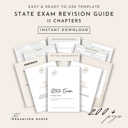 State Exam Revision Guide for Nursing Students