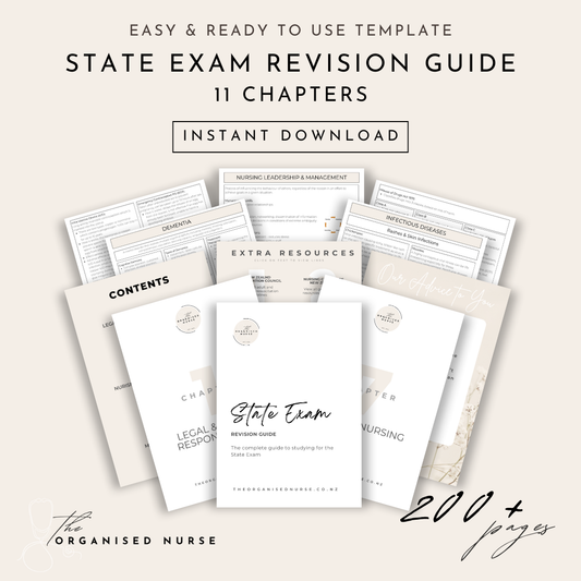 State Exam Revision Guide for Nursing Students