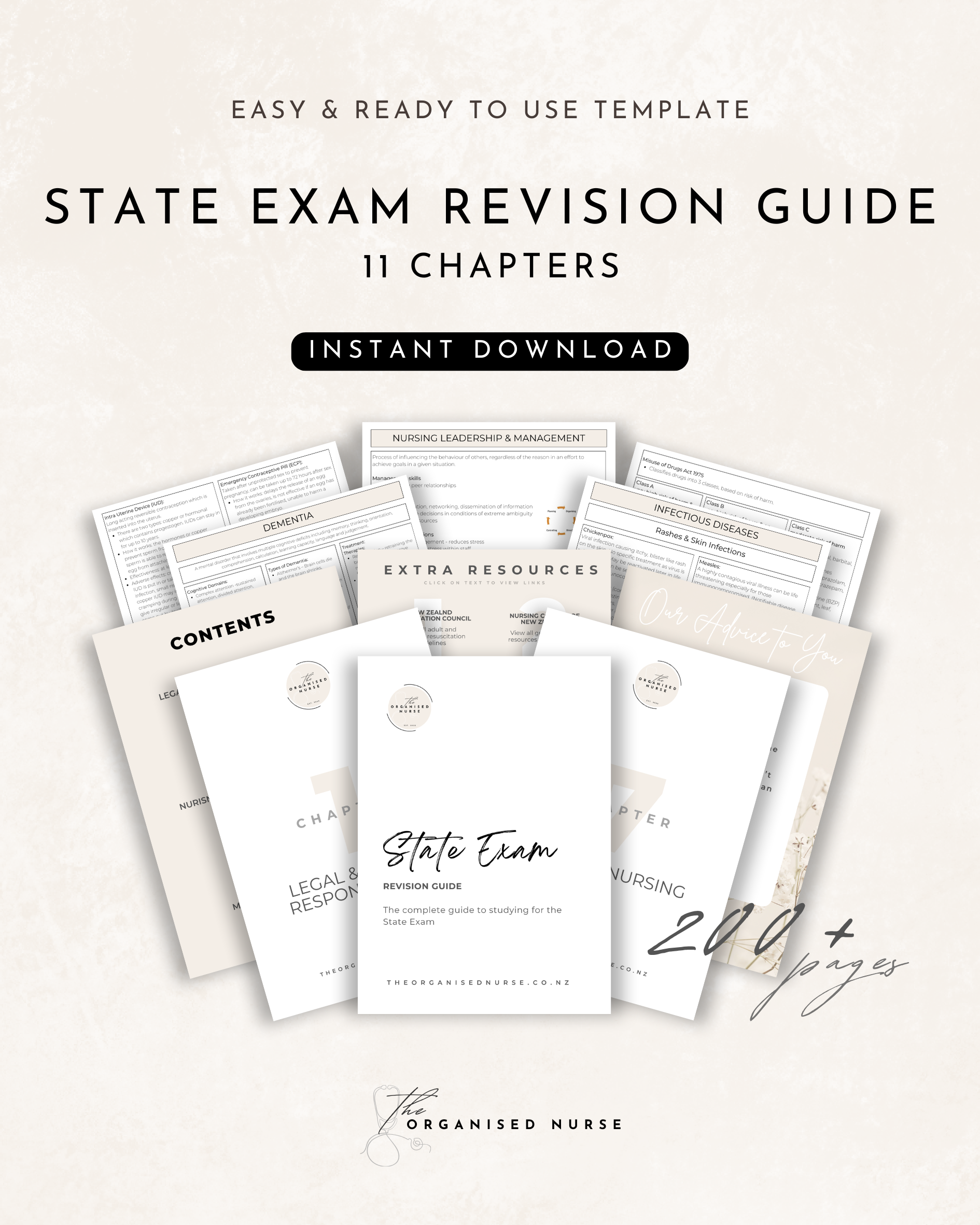 State Exam Revision Guide for Nursing Students