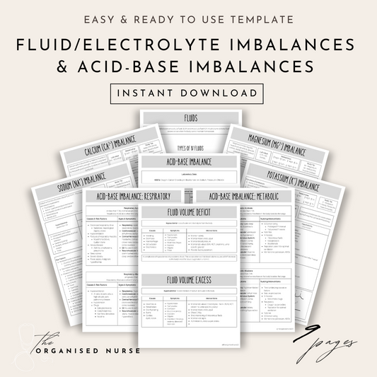 Fluid, Electrolyte & Acid-Base Imbalances