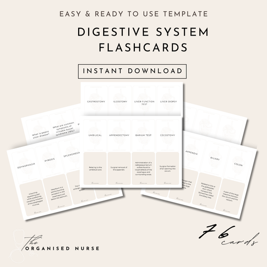 Digestive System Flashcards