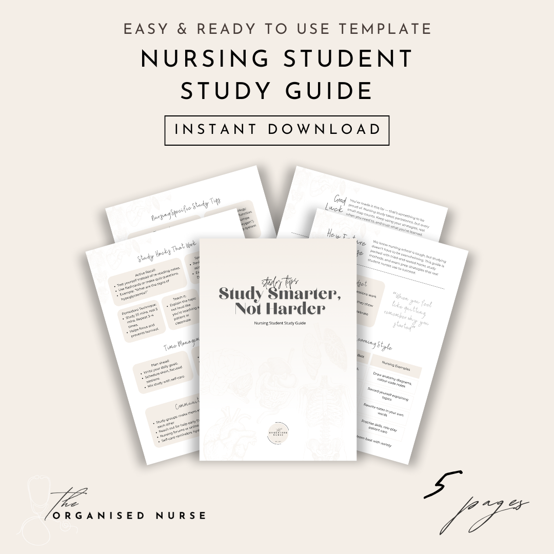 Nursing Student Study Guide