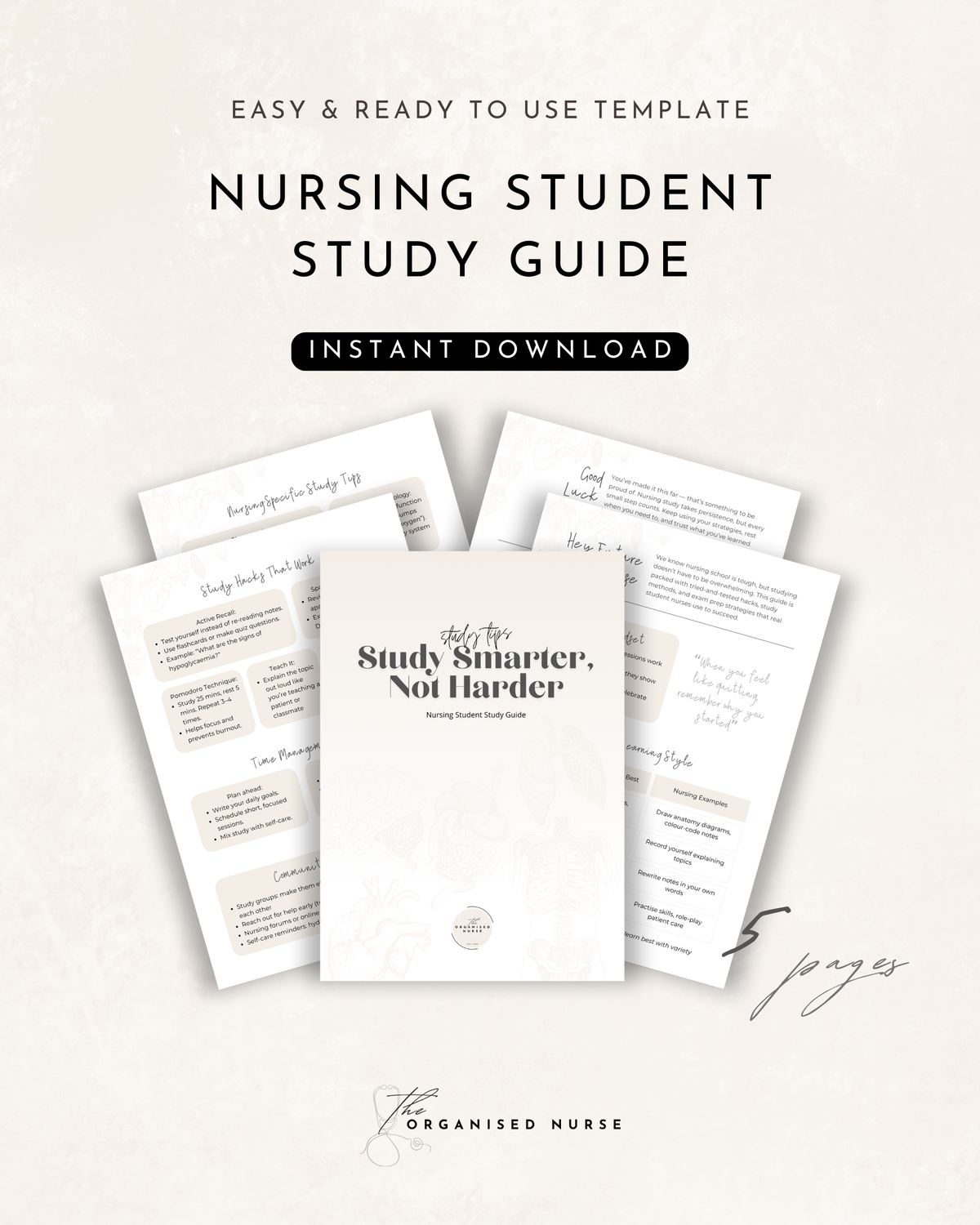 Nursing Student Study Guide