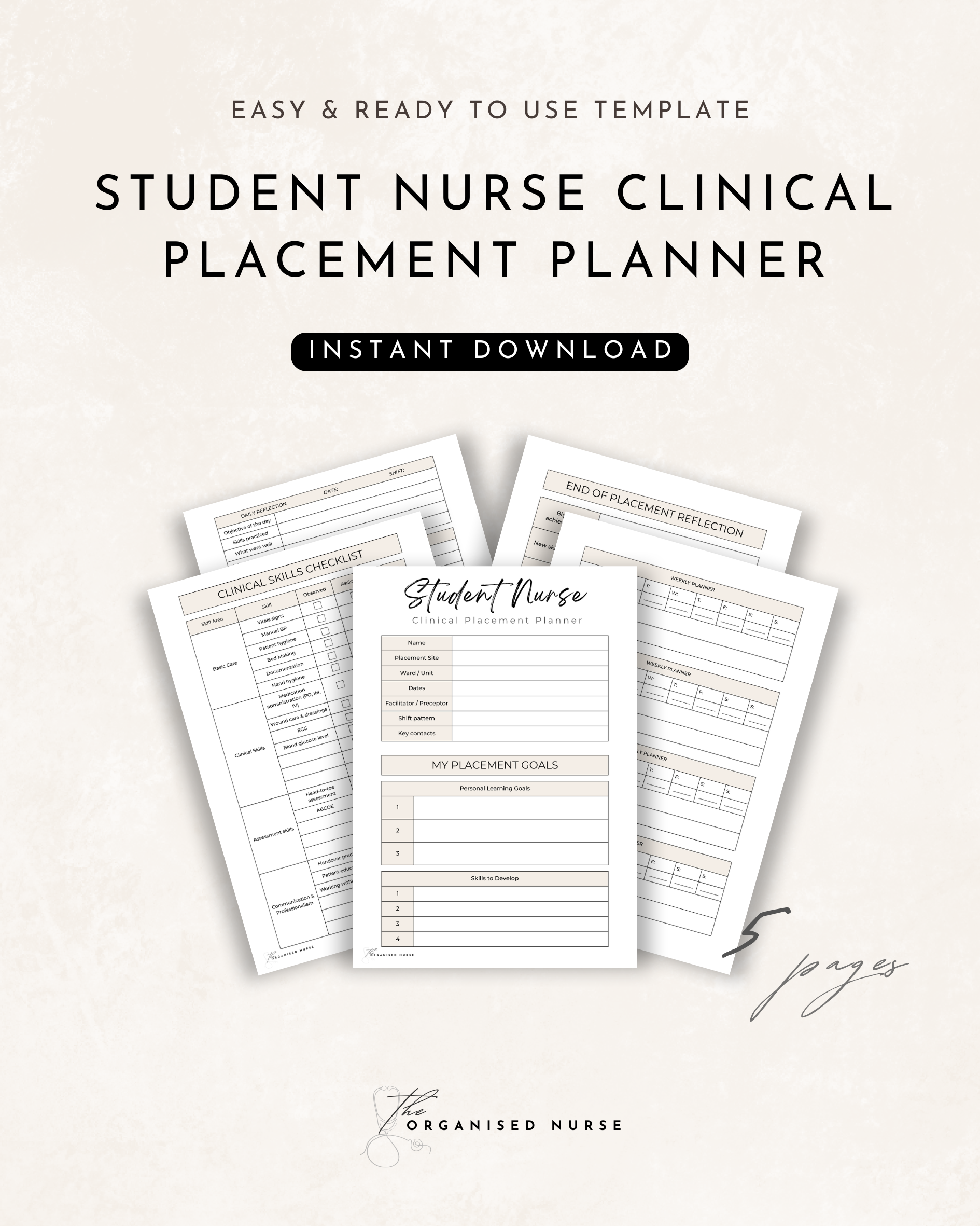 Clinical Placement Planner for Student Nurses