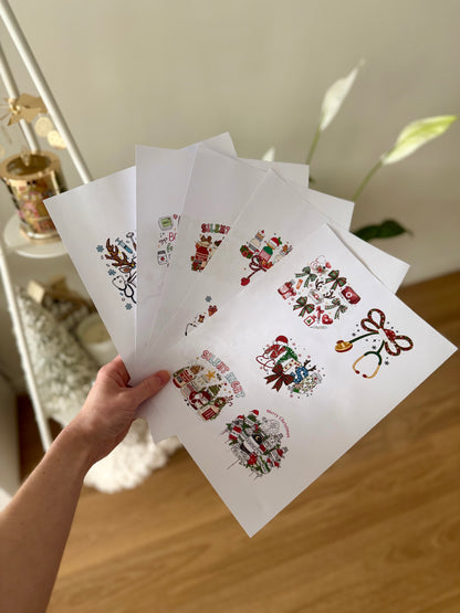 Christmas Candle Label Bundle