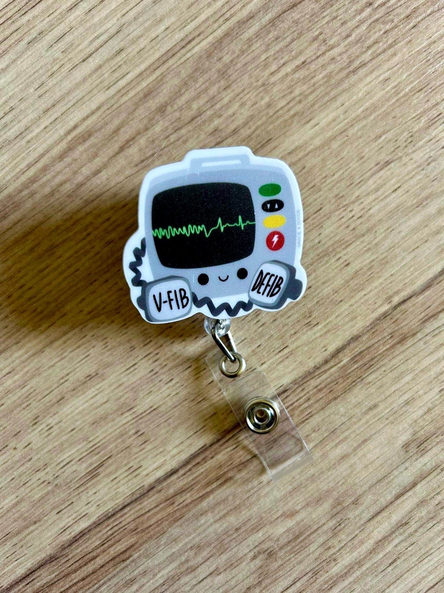 Badge Reel - Defib