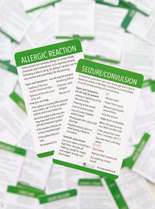 First Aid - Allergic Reaction & Seizure/Convulsion