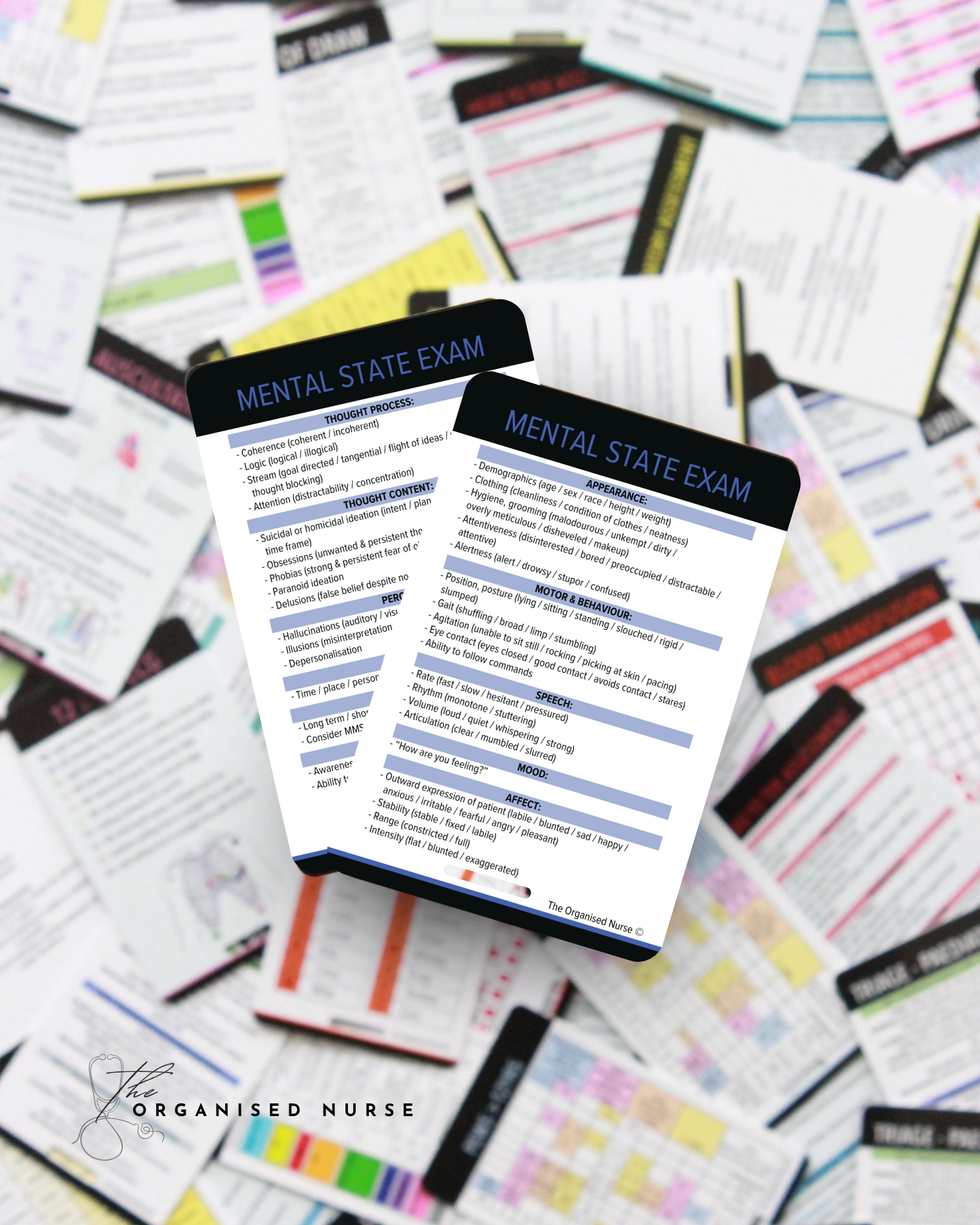 PRE-ORDER: Mental State Examination Reference Card